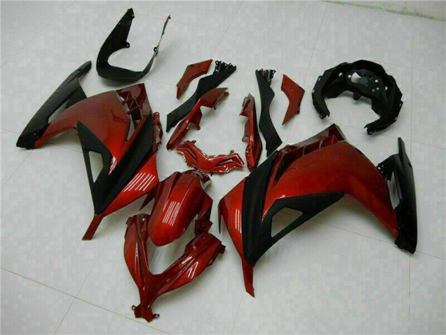 2013-2017 Red Black Kawasaki Ninja 300 EX300R Motorcycle Fairings Canada