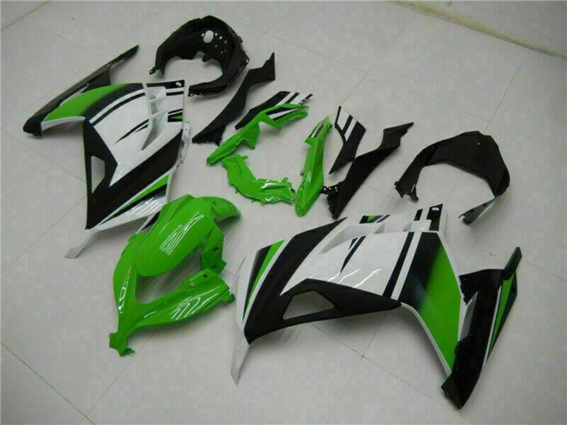 2013-2017 White Green Black Kawasaki Ninja 300 EX300R Motorcycle Fairings Canada