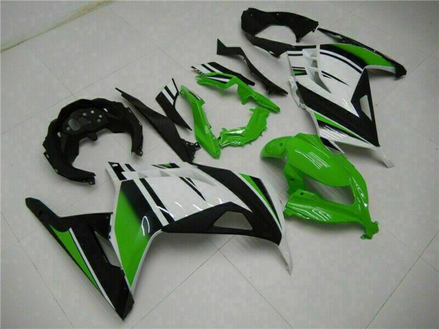 2013-2017 White Green Black Kawasaki Ninja 300 EX300R Motorcycle Fairings Canada