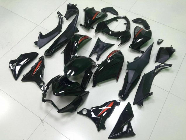 2013-2018 Glossy Black Red Silver Kawasaki Z800 Motorcycle Fairings Canada