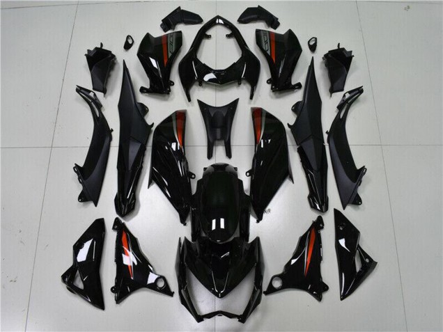 2013-2018 Glossy Black Red Silver Kawasaki Z800 Motorcycle Fairings Canada