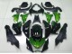 2013-2018 Green Glossy Black Kawasaki Z800 Motorcycle Fairing Canada