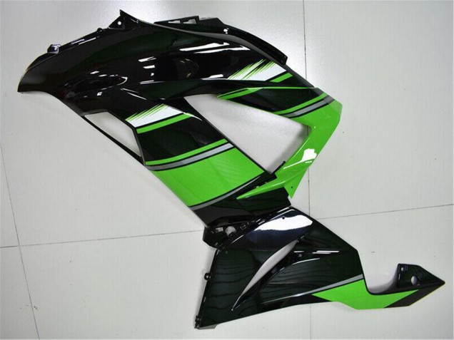 2013-2018 Green Glossy Black Kawasaki ZX6R Bike Fairings Canada