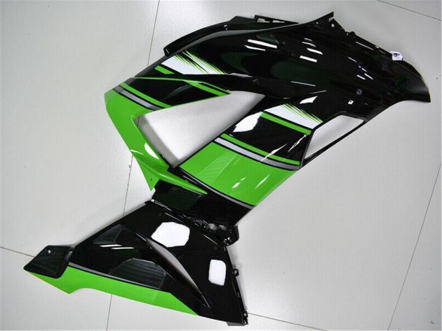 2013-2018 Green Glossy Black Kawasaki ZX6R Bike Fairings Canada