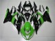 2013-2018 Green Glossy Black Kawasaki ZX6R Bike Fairings Canada