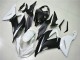2013-2018 White Matte Black Kawasaki ZX6R Abs Fairings Canada