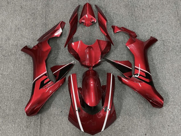 2015-2019 Red White Black Yamaha YZF R1 Motorcycle Fairings Canada