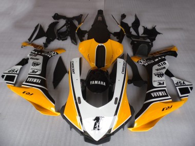 2015-2019 Orange White Black Motul YSP Yamaha YZF R1 Motorcycle Fairings Canada