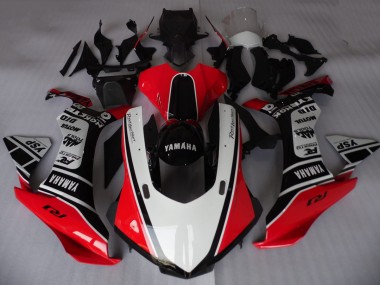 2015-2019 White Red Black Motul YSP Yamaha YZF R1 Motorcycle Fairings Canada