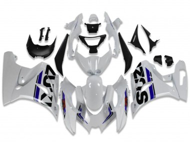 2017-2024 White Blue Black Suzuki GSXR 1000 Motorcycle Fairings Canada