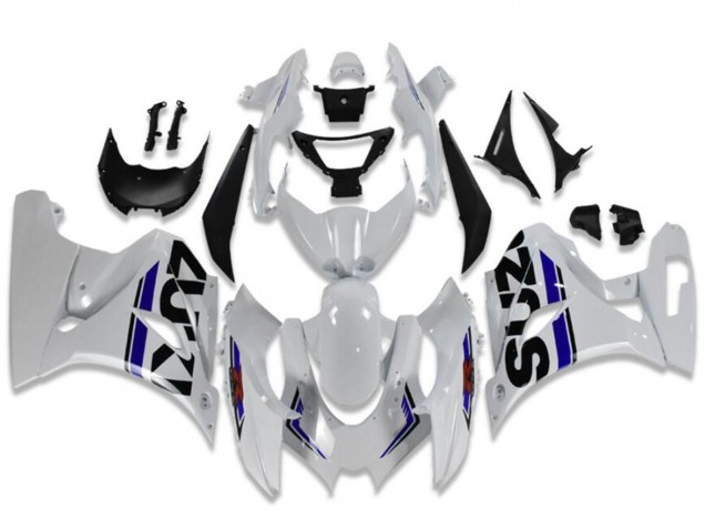 2017-2024 White Blue Black Suzuki GSXR 1000 Motorcycle Fairings Canada