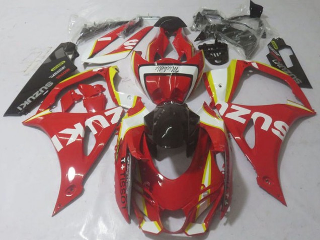 2017-2024 Red Yellow White Suzuki GSXR 1000 Motorcycle Fairings Canada