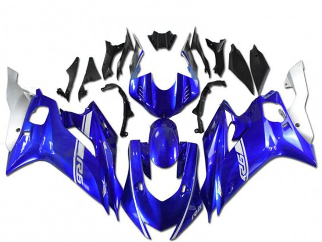 2017-2023 Blue Silver Yamaha YZF R6 Motorcycle Fairings Canada