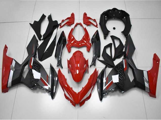 2018-2024 Red Grey Black Kawasaki EX400 Motorcycle Fairings Canada