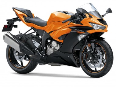 2019-2022 Orange Black Kawasaki ZX6R Motorcycle Fairings Canada