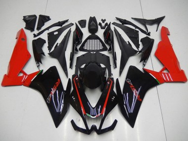 2009-2015 Black Red Aprilia RSV4 1000 Motorcycle Fairings Canada