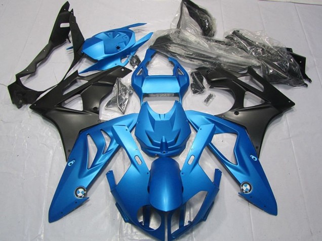 2009-2014 Blue Matte Black BMW S1000RR Motorcycle Fairings Kits Canada