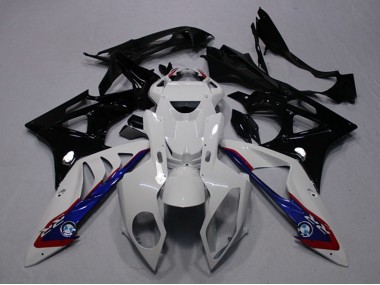 2009-2014 White Blue Glossy Black BMW S1000RR Motorcycle Fairings Canada