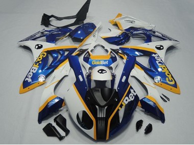 2009-2014 White Yellow Blue Matte Black GoldBet BMW S1000RR Motorcycle Fairings Canada