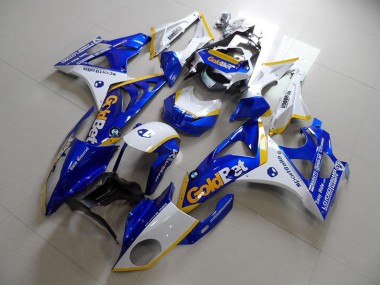 2009-2014 White Yellow Blue GoldBet BMW S1000RR Motorcycle Fairings Canada