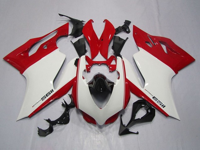 2011-2014 White Red Black Ducati 1199 Motorcycle Fairings Canada