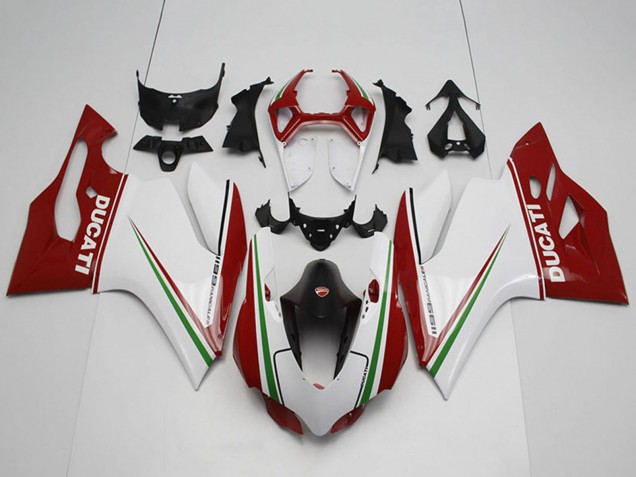 2011-2014 White Red Black Green Ducati 1199 Bike Fairings Canada