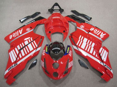 2005-2006 Red White Glossy Black Alice Sandisk Ducati 749 999 Motorcycle Fairings Canada