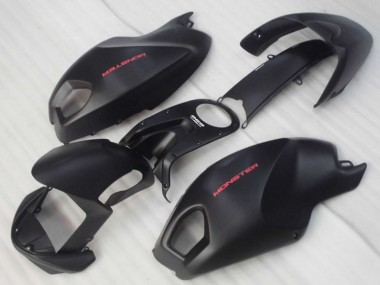 2008-2012 Matte Black Ducati Monster 696 Motorcycle Fairing Canada