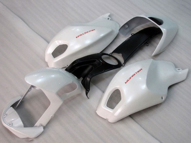 2008-2012 White Ducati Monster 696 Motorcycle Fairings Canada