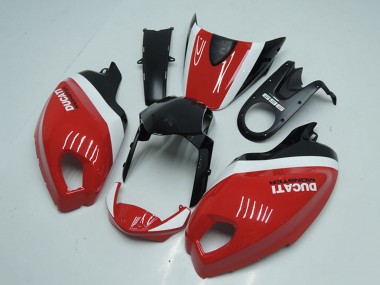 2008-2012 White Red Glossy Black Ducati Monster 696 Motorcycle Fairings Canada