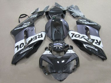 2004-2005 Glossy Black White Grey Repsol Honda CBR1000RR Motorcycle Fairings Canada