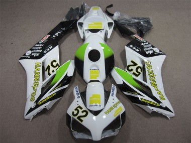 2004-2005 White Yellow Green Glossy Black Hannspree 52 Honda CBR1000RR Motorcycle Fairings Canada