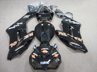 2004-2005 Glossy Black Orange Repsol Honda CBR1000RR Motorcycle Fairings Canada