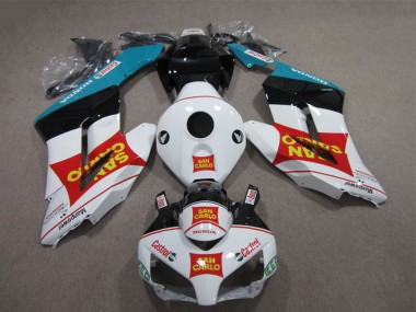 2004-2005 White Red Blue Glossy Black Yellow San Carlo Castrol Honda CBR1000RR Motorcycle Fairings Canada