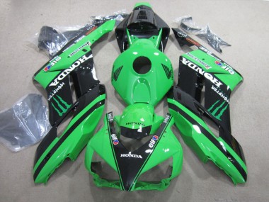2004-2005 Green Glossy Black Monster Honda CBR1000RR Motorcycle Fairings Canada