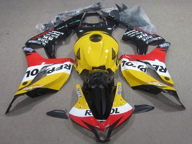 2004-2005 Yellow White Red Glossy Black Repsol Honda CBR1000RR Motorcycle Fairings Canada