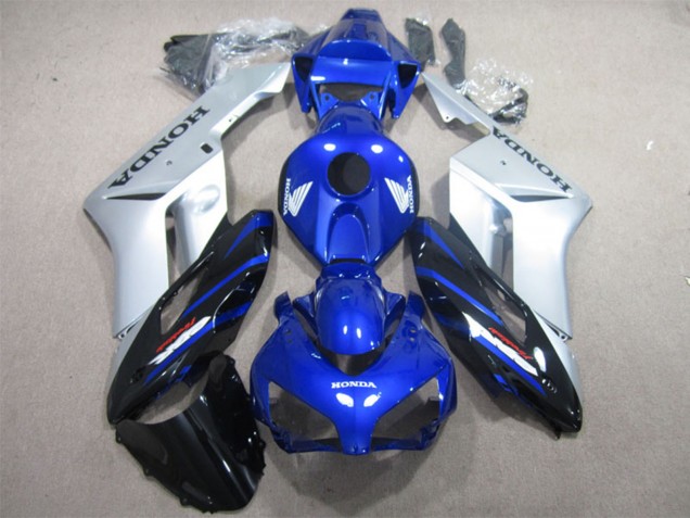 2004-2005 Silver Blue Glossy Black Honda CBR1000RR Motorcycle Fairing Canada