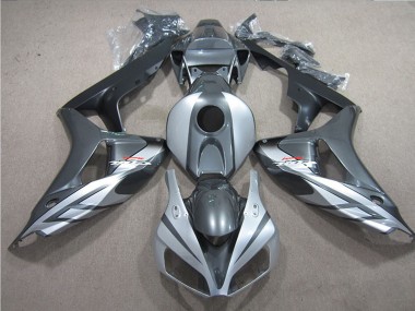 2006-2007 Silver Grey Matte Black Fireblade Honda CBR1000RR Motorcycle Fairings Canada
