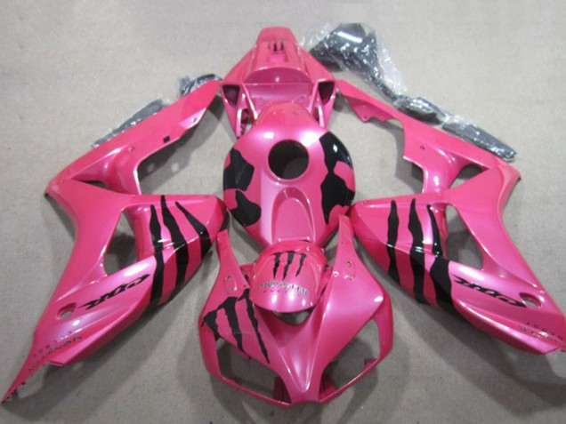 2006-2007 Pink Black Monster Honda CBR1000RR Motorcycle Fairings Canada