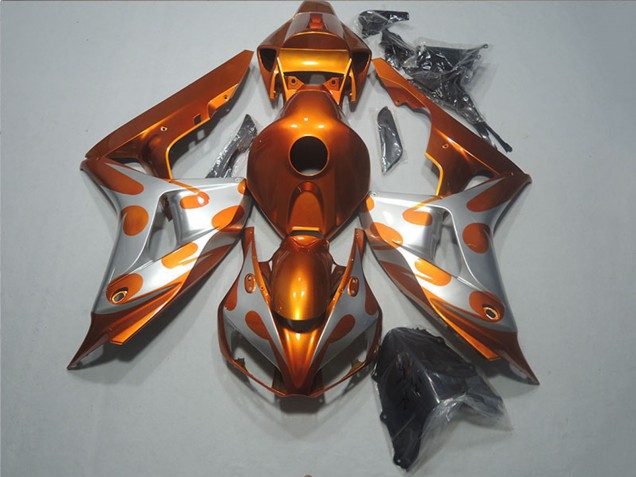 2006-2007 Silver Dark Gold Honda CBR1000RR Motorcycle Fairings Canada