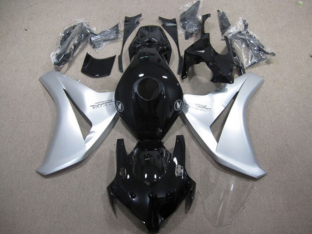 2008-2011 Silver Glossy Black Fireblade Honda CBR1000RR Motorcycle Fairings Canada
