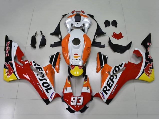 2017-2023 Orange White Red Glossy Black Repsol Red Bull 93 Honda CBR1000RR Motorcycle Fairings Canada