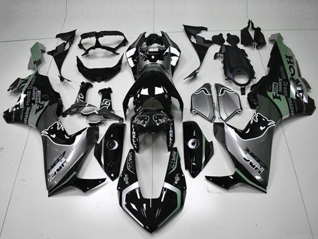 2017-2024 Silver Glossy Black HRC Honda CBR1000RR Motorcycle Fairings Canada