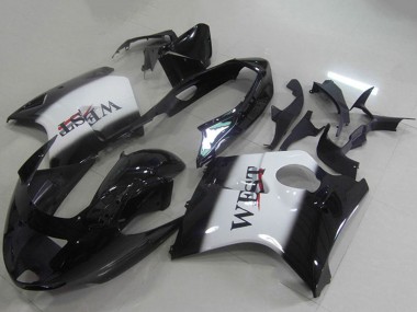 1996-2007 Glossy Black White West Honda CBR1100XX Blackbird Abs Motorcycle Fairings Canada