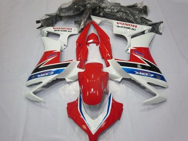 2013-2015 White Red Blue Glossy Black HRC Honda CBR500R Motorcycle Fairings Canada