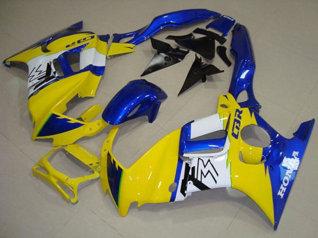 1995-1996 Blue White Yellow Honda CBR600 F3 Motorcycle Fairings Canada