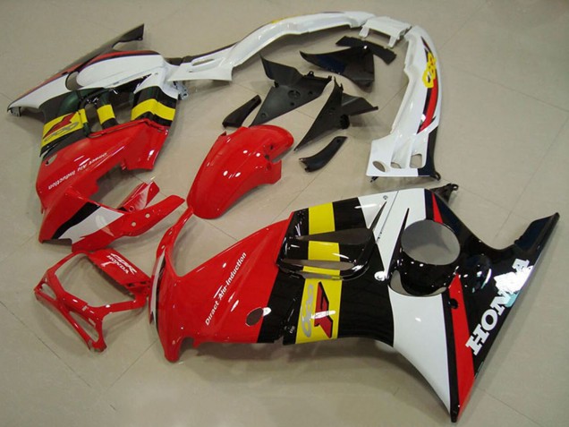 1995-1996 White Red Yellow Glossy Black Honda CBR600 F3 Motorcycle Fairings Canada