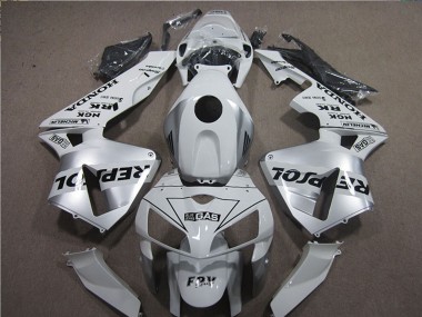 2005-2006 White Black Repsol Honda CBR600RR Motorcycle Fairings Canada