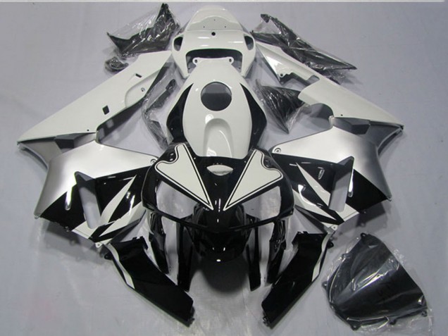 2005-2006 White Black Honda CBR600RR Motorcycle Fairings Kits Canada