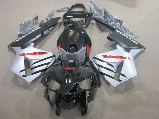 2005-2006 Glossy Black Silver Red Honda CBR600RR Motorcycle Fairings Canada